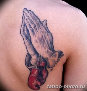 Фото рисунка тату боксерские перчатки 31.10.2018 №116 - tattoo boxing - tattoo-photo.ru