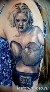Фото рисунка тату боксерские перчатки 31.10.2018 №130 - tattoo boxing - tattoo-photo.ru