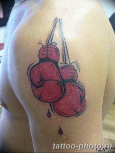Фото рисунка тату боксерские перчатки 31.10.2018 №133 - tattoo boxing - tattoo-photo.ru