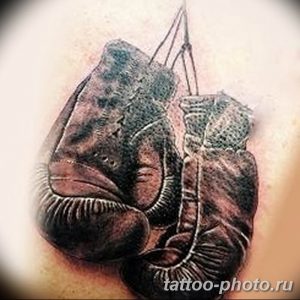 Фото рисунка тату боксерские перчатки 31.10.2018 №134 - tattoo boxing - tattoo-photo.ru