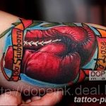 Фото рисунка тату боксерские перчатки 31.10.2018 №135 - tattoo boxing - tattoo-photo.ru