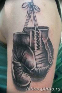 Фото рисунка тату боксерские перчатки 31.10.2018 №141 - tattoo boxing - tattoo-photo.ru