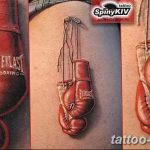 Фото рисунка тату боксерские перчатки 31.10.2018 №151 - tattoo boxing - tattoo-photo.ru