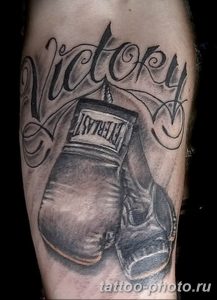 Фото рисунка тату боксерские перчатки 31.10.2018 №160 - tattoo boxing - tattoo-photo.ru