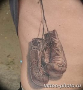 Фото рисунка тату боксерские перчатки 31.10.2018 №173 - tattoo boxing - tattoo-photo.ru
