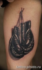 Фото рисунка тату боксерские перчатки 31.10.2018 №174 - tattoo boxing - tattoo-photo.ru