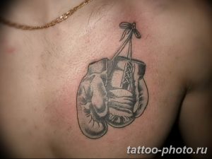 Фото рисунка тату боксерские перчатки 31.10.2018 №181 - tattoo boxing - tattoo-photo.ru