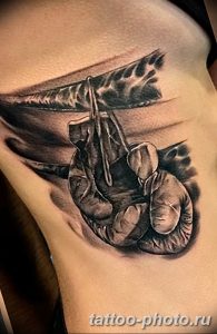 Фото рисунка тату боксерские перчатки 31.10.2018 №184 - tattoo boxing - tattoo-photo.ru