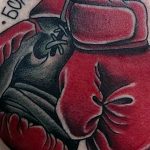 Фото рисунка тату боксерские перчатки 31.10.2018 №187 - tattoo boxing - tattoo-photo.ru