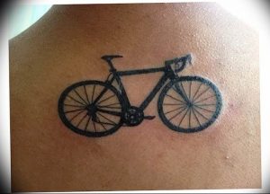 Фото рисунка тату велосипед 12.10.2018 №006 - tattoo bike - tattoo-photo.ru