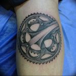Фото рисунка тату велосипед 12.10.2018 №019 - tattoo bike - tattoo-photo.ru