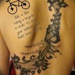 Фото рисунка тату велосипед 12.10.2018 №060 - tattoo bike - tattoo-photo.ru