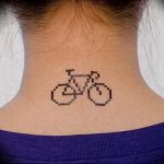 Фото рисунка тату велосипед 12.10.2018 №070 - tattoo bike - tattoo-photo.ru