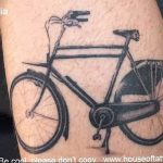Фото рисунка тату велосипед 12.10.2018 №088 - tattoo bike - tattoo-photo.ru