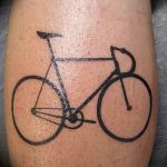 Фото рисунка тату велосипед 12.10.2018 №093 - tattoo bike - tattoo-photo.ru