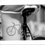 Фото рисунка тату велосипед 12.10.2018 №102 - tattoo bike - tattoo-photo.ru