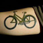 Фото рисунка тату велосипед 12.10.2018 №126 - tattoo bike - tattoo-photo.ru