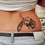 Фото рисунка тату велосипед 12.10.2018 №132 - tattoo bike - tattoo-photo.ru