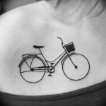 Фото рисунка тату велосипед 12.10.2018 №144 - tattoo bike - tattoo-photo.ru
