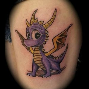Фото рисунка тату дракон 12.10.2018 №008 - dragon tattoo - tattoo-photo.ru