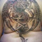 Фото рисунка тату дракон 12.10.2018 №011 - dragon tattoo - tattoo-photo.ru