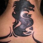 Фото рисунка тату дракон 12.10.2018 №012 - dragon tattoo - tattoo-photo.ru