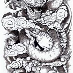 Фото рисунка тату дракон 12.10.2018 №020 - dragon tattoo - tattoo-photo.ru