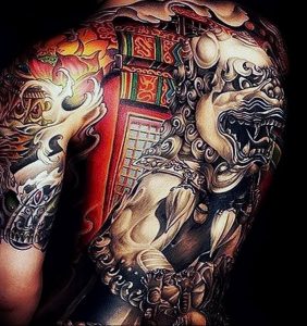 Фото рисунка тату дракон 12.10.2018 №030 - dragon tattoo - tattoo-photo.ru