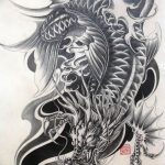 Фото рисунка тату дракон 12.10.2018 №039 - dragon tattoo - tattoo-photo.ru