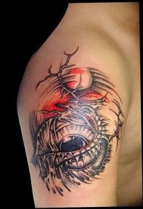 Фото рисунка тату дракон 12.10.2018 №049 - dragon tattoo - tattoo-photo.ru