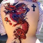 Фото рисунка тату дракон 12.10.2018 №058 - dragon tattoo - tattoo-photo.ru