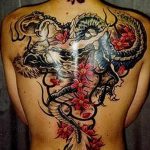 Фото рисунка тату дракон 12.10.2018 №061 - dragon tattoo - tattoo-photo.ru