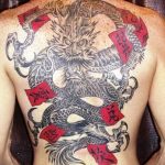 Фото рисунка тату дракон 12.10.2018 №067 - dragon tattoo - tattoo-photo.ru