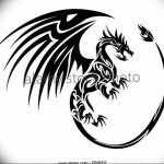 Фото рисунка тату дракон 12.10.2018 №094 - dragon tattoo - tattoo-photo.ru