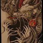 Фото рисунка тату дракон 12.10.2018 №108 - dragon tattoo - tattoo-photo.ru