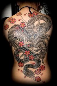 Фото рисунка тату дракон 12.10.2018 №116 - dragon tattoo - tattoo-photo.ru