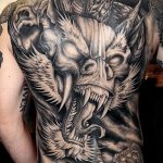 Фото рисунка тату дракон 12.10.2018 №144 - dragon tattoo - tattoo-photo.ru