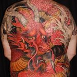 Фото рисунка тату дракон 12.10.2018 №152 - dragon tattoo - tattoo-photo.ru