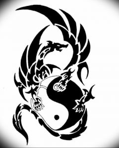 Фото рисунка тату дракон 12.10.2018 №160 - dragon tattoo - tattoo-photo.ru