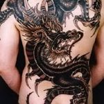 Фото рисунка тату дракон 12.10.2018 №164 - dragon tattoo - tattoo-photo.ru