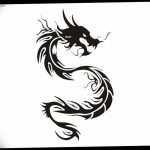 Фото рисунка тату дракон 12.10.2018 №166 - dragon tattoo - tattoo-photo.ru