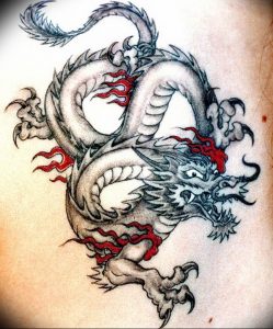 Фото рисунка тату дракон 12.10.2018 №169 - dragon tattoo - tattoo-photo.ru