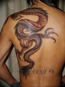 Фото рисунка тату дракон 12.10.2018 №170 - dragon tattoo - tattoo-photo.ru