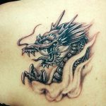 Фото рисунка тату дракон 12.10.2018 №174 - dragon tattoo - tattoo-photo.ru