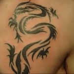 Фото рисунка тату дракон 12.10.2018 №195 - dragon tattoo - tattoo-photo.ru