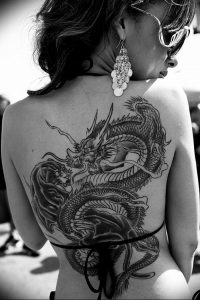 Фото рисунка тату дракон 12.10.2018 №199 - dragon tattoo - tattoo-photo.ru