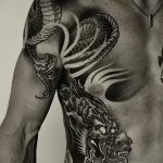 Фото рисунка тату дракон 12.10.2018 №240 - dragon tattoo - tattoo-photo.ru