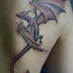 Фото рисунка тату дракон 12.10.2018 №249 - dragon tattoo - tattoo-photo.ru