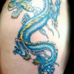 Фото рисунка тату дракон 12.10.2018 №259 - dragon tattoo - tattoo-photo.ru