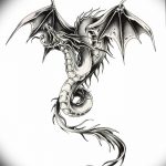 Фото рисунка тату дракон 12.10.2018 №265 - dragon tattoo - tattoo-photo.ru